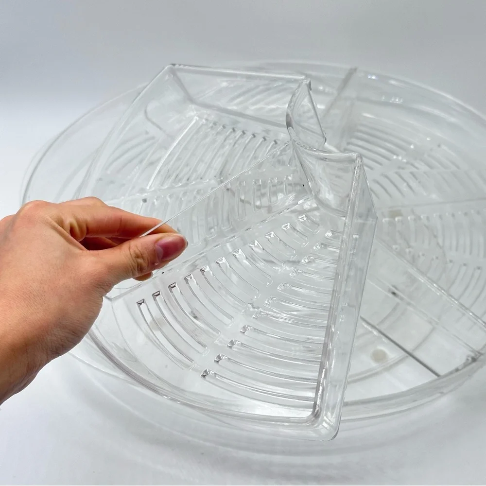 Prodyne Appetizers-On-Ice Clear Acrylics Appetizer Tray